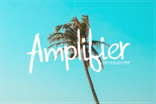 Amplifier Font Review: A Dry Brush Typeface for Makers