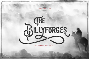 Billyforges: A Vintage Western Typeface for Editorial Design