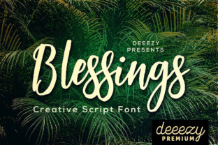 Blessings Font: The Script Handwritten Typeface for Viral Campaigns