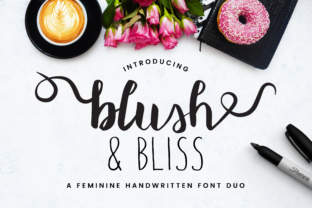 Blush Bliss Font Review for Social Media Campaigns