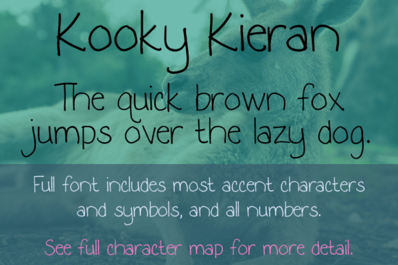 Branding with Kooky Kieran: A Unique Handwritten Font