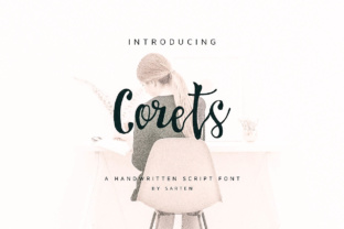 Corets: A Whimsical Script Font for Handmade Brands