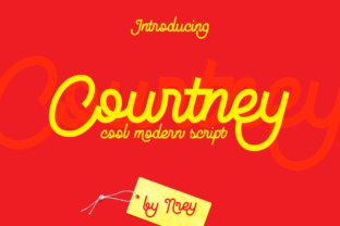 Courtney: The Retro Script Font for Handmade Brands