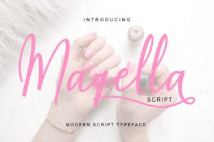 Elevate Campaign Visuals with Maqella Script Font