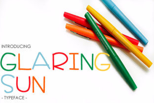 Glaring Sun Font: The Cute Sans Serif for Campaigns