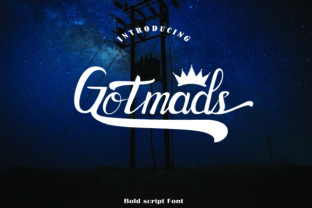 Gotmads Font: A Painterly Script for Memorable Branding
