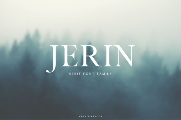 Jerin Font Review: A Sleek Serif for Modern Branding