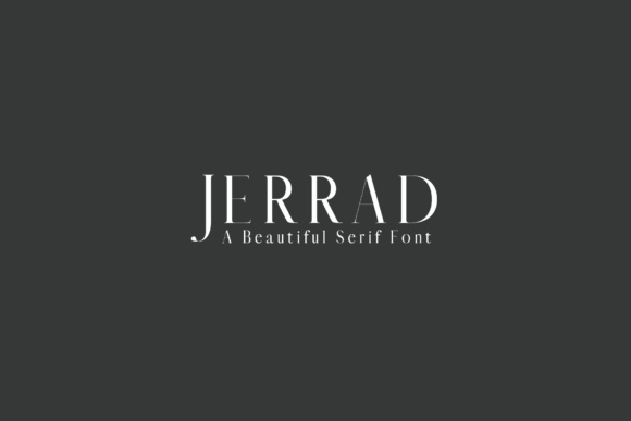 Jerrad Serif Font for High-Impact Branding