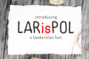 Larispol: The Handwritten Font That Elevates Small Business Brands