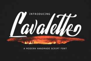 Lavalette: The Painterly Typeface for Bold Campaigns