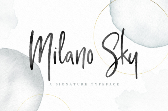 Milano Sky Script: A Premium Typeface for Digital Headers