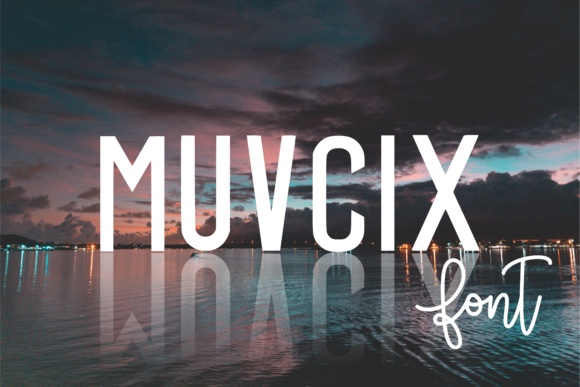 Muvcix Font Review: Sleek Sans Serif for Modern Campaigns