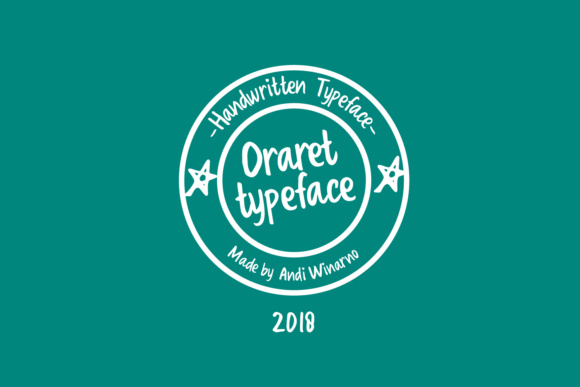 Oraret: The Perfect Handwritten Font for 90s Craft Projects
