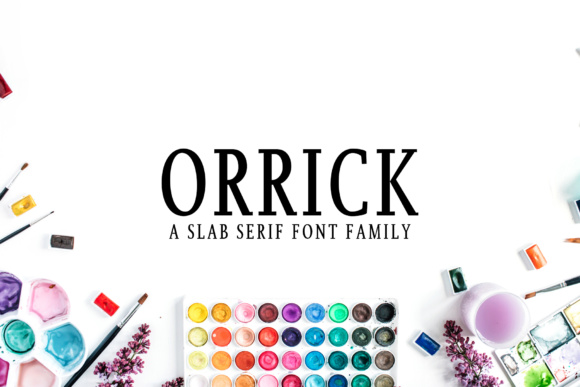 Orrick Font Review: A Stylish Slab Serif for Branding