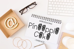 Pineapple Cake: A Fun Decorative Font for Branding