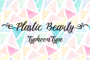 Plastic Beauty: A Stunning Display Font for Makers