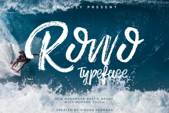 Rowo: A Textured Script Handwritten Font for Editorial Design