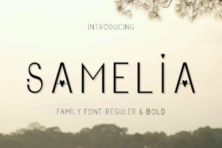 Samelia Font: The Modern Sans Serif for Handmade Brands
