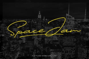 Space Jam: A Fresh Script Handwritten Font for Editorial Design