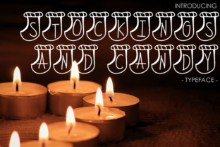 Stockings and Candy Font for Festive Web Design