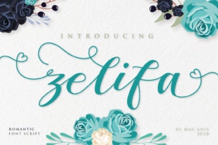 Zelifa: A Fresh Script Handwritten Font for Makers